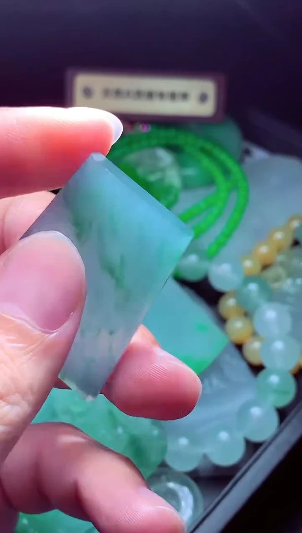 定制翡翠未镶嵌楚*#翡翠毛货定制