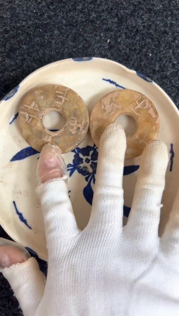 瓷片手工，手绘，瓷器2