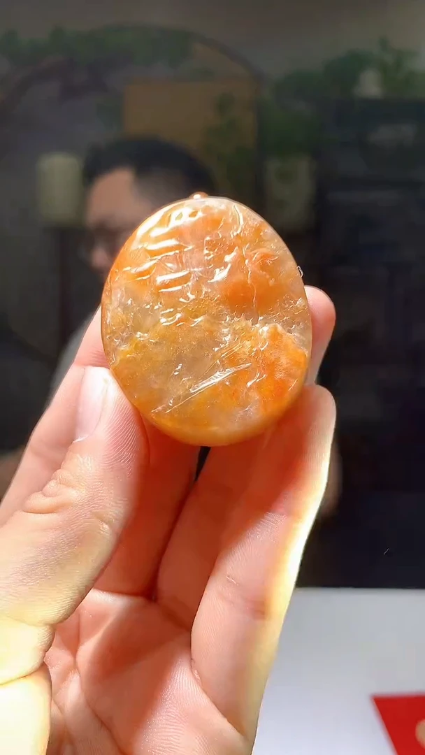 【闪购商品】定制翡翠未镶嵌1019hm-毛货挂件22