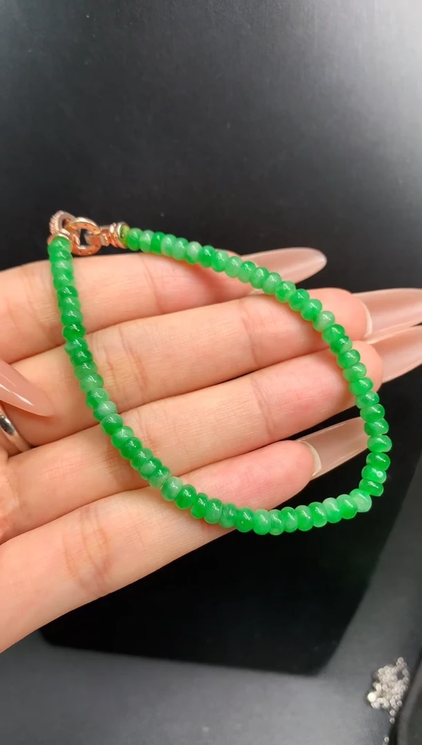 未镶嵌手串翡翠手串