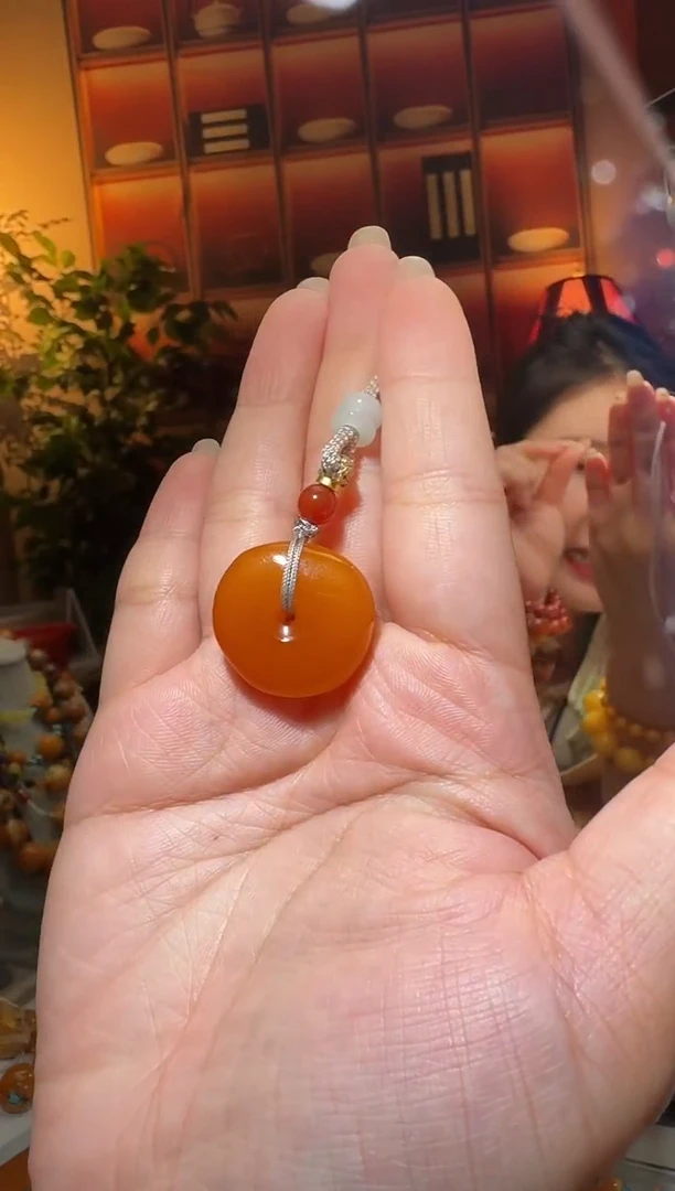 蜜蜡颈饰未镶嵌896天然蜜蜡珠宝奇石全都保真