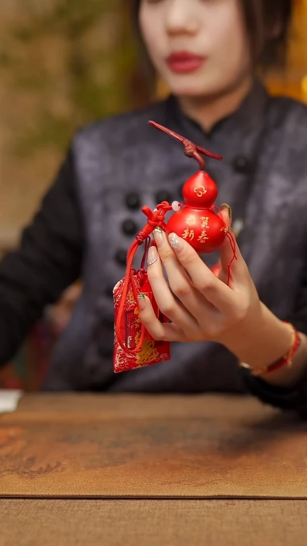 【闪购商品】708宴禾堂天然漆艺小葫芦--58