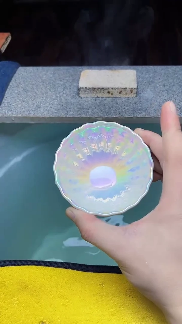 【闪购商品】茶盏高端茶器主人杯月白