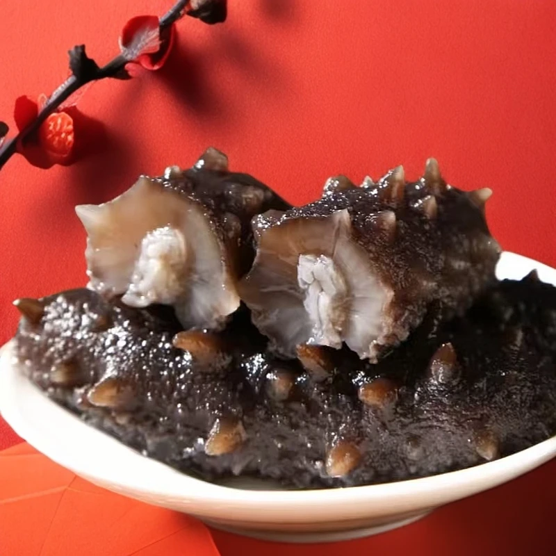 青岛海参开袋即食50~60只左右 加两只试吃 厂家直销 顺丰京东包邮