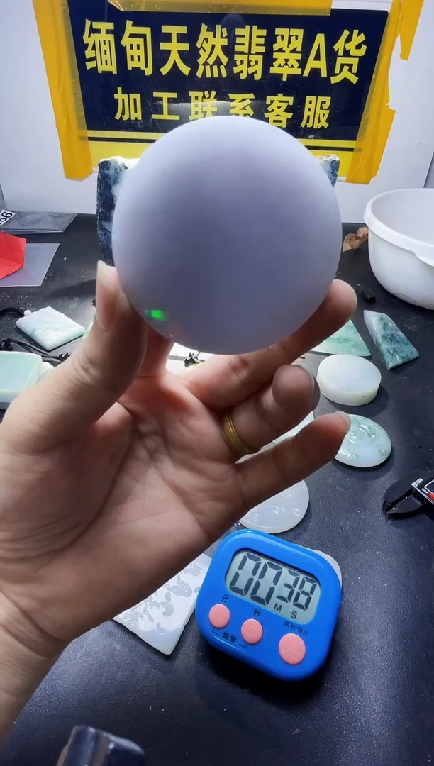 未镶嵌定制翡翠逛**吃翡翠438