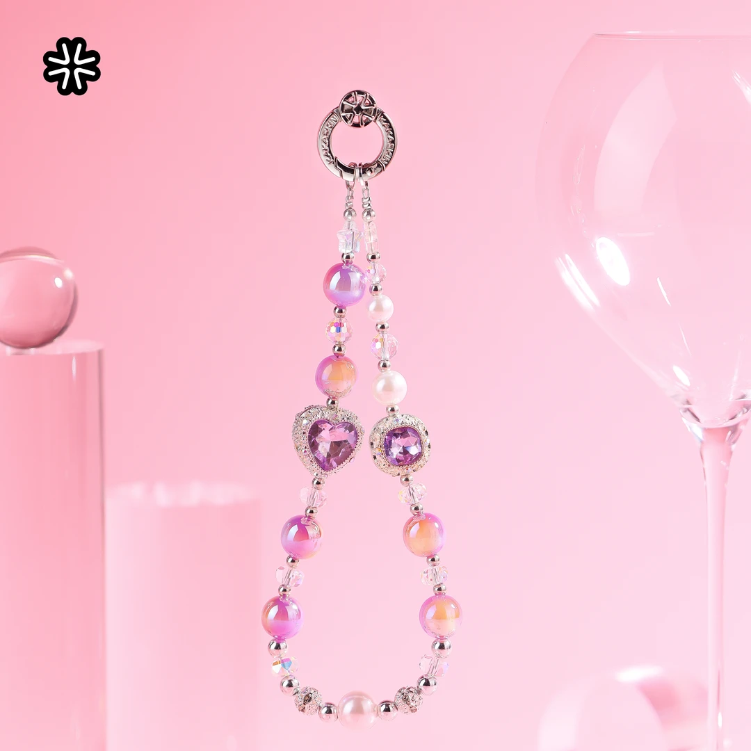 kakaskin/卡卡思手机挂链幻彩时尚珠饰高端轻奢精致网红手链便携