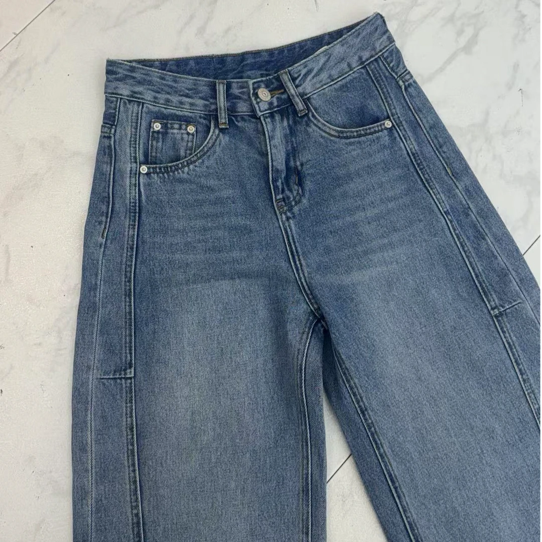 ZM25年春季新款显瘦弯刀裤（1312）