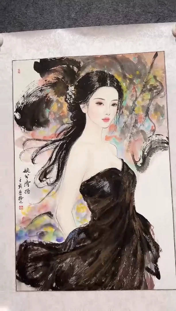 国画秦燕格国画作品A31-8