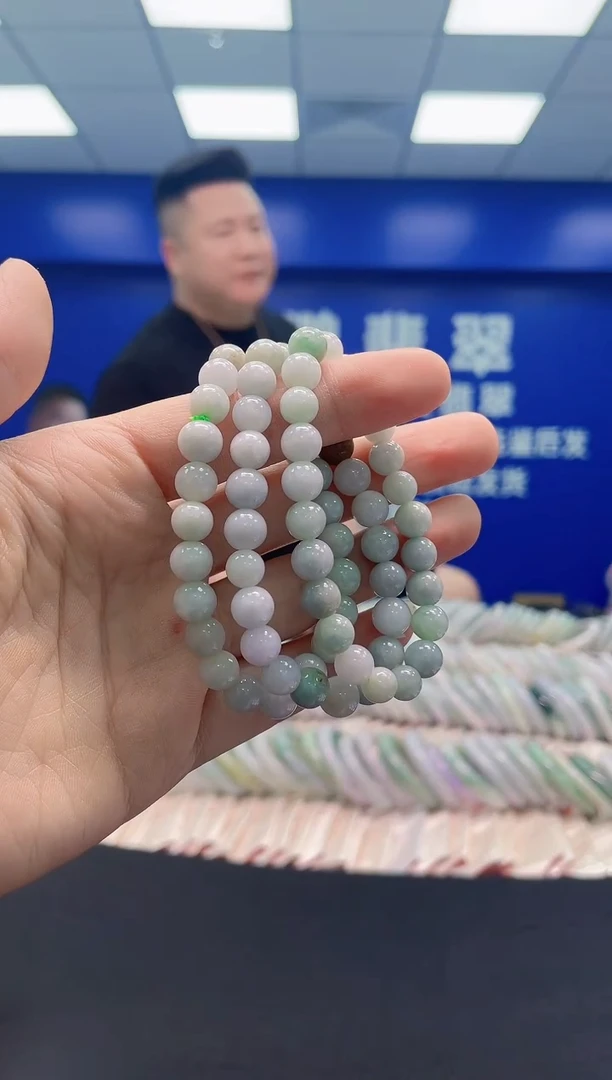未镶嵌手串翡翠AAAAAAAAA手串