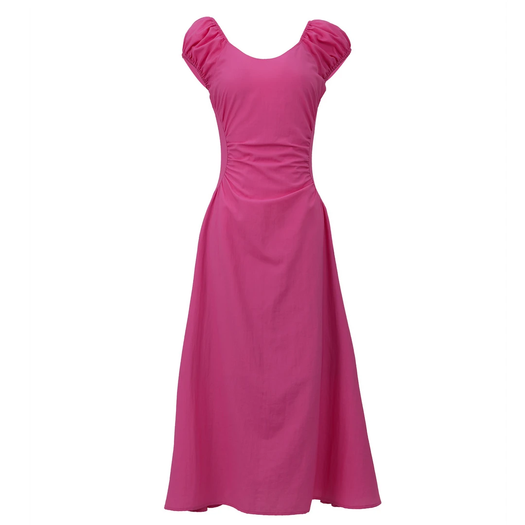 【小余专属】时尚性感梭织无袖连衣裙842775