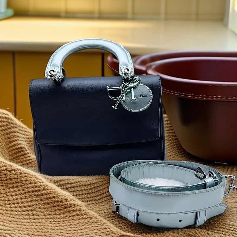 95新 DIOR/迪奥 黑色VIP手提包 1130 2280