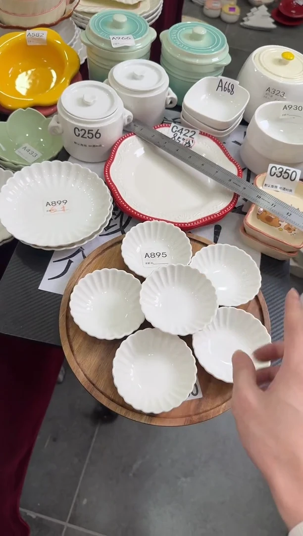 摆件陶A895-6个   仓库清仓福利陶瓷微瑕