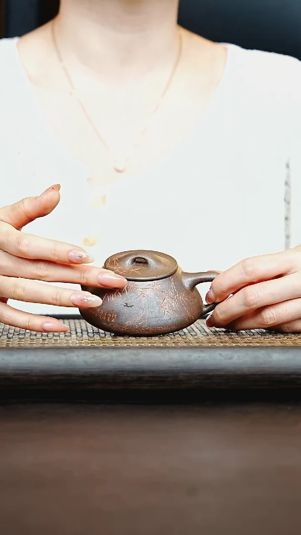 茶壶紫砂宜兴紫砂壶          28（黄金段柴烧