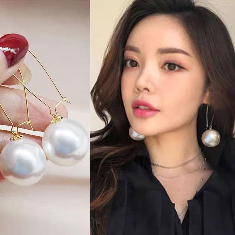 铜合金耳饰 气质轻奢百搭简约简约优雅精致网红设计师耳环F3003