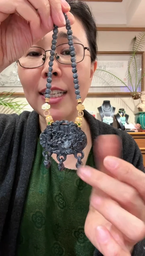 【闪购商品】翡翠颈饰未镶嵌国风