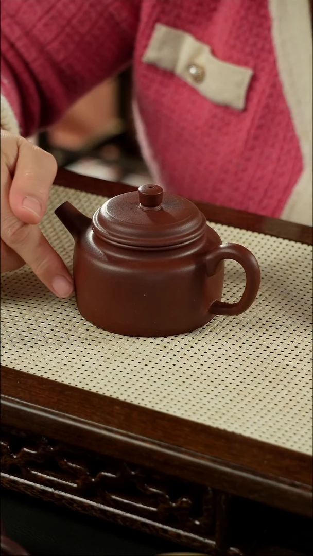 茶壶紫砂宜兴原矿紫砂德钟壶