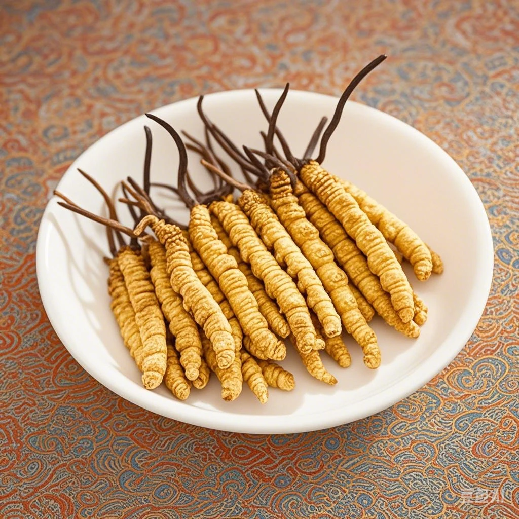【煲汤包】冬虫夏草大草10根圆盘装高档品质