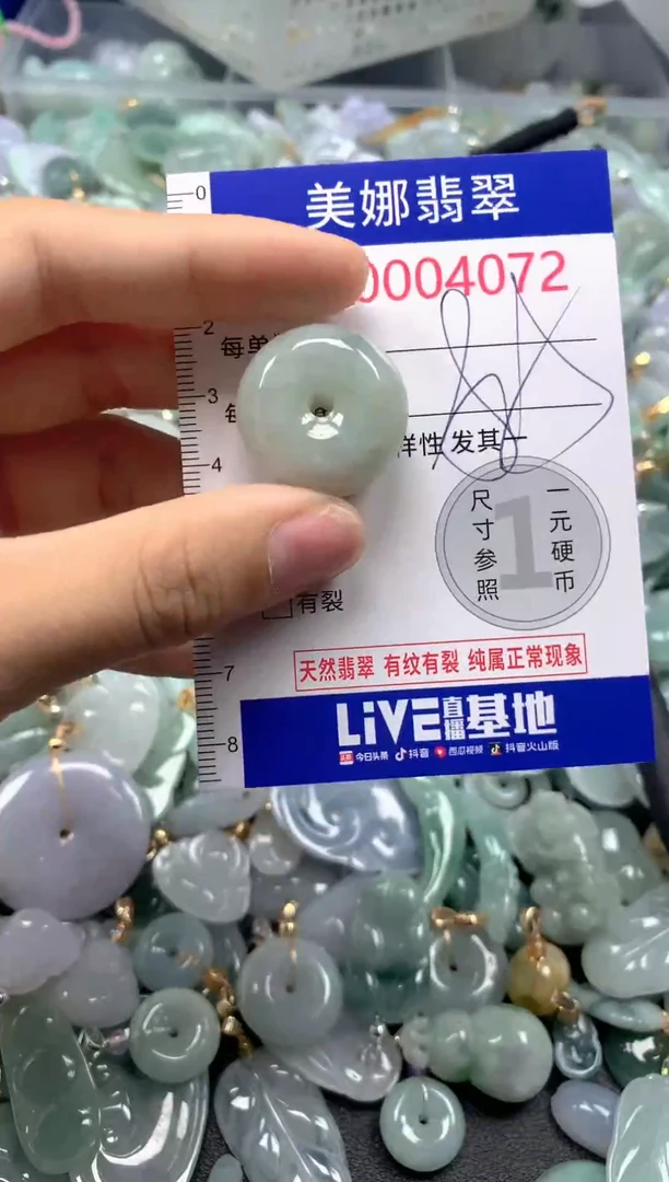 颈饰未镶嵌翡翠4072