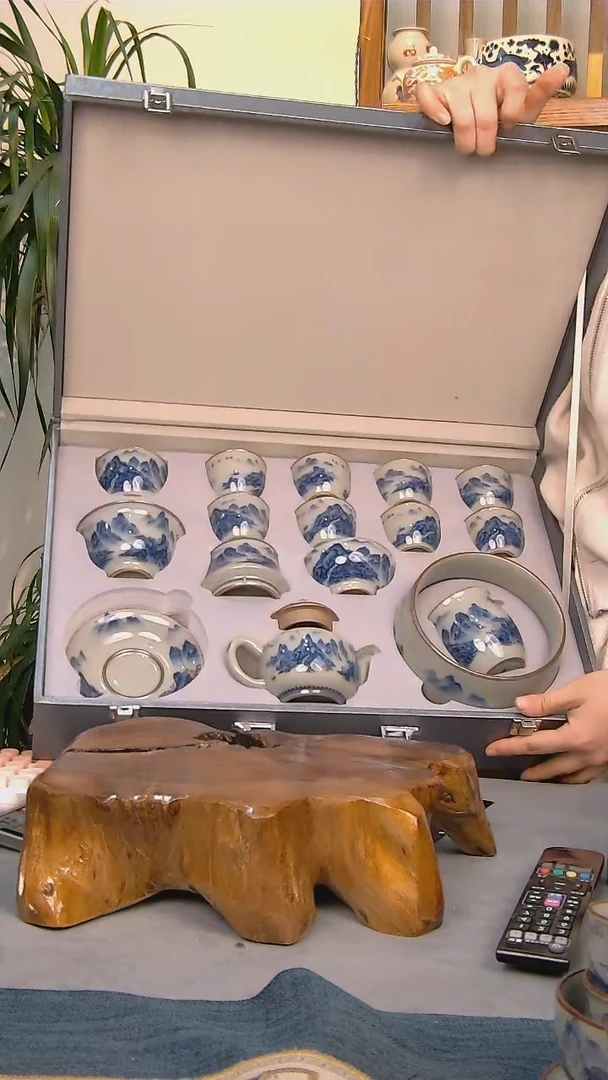 【闪购商品】简装家用款14件套 陶瓷家用茶具系列
