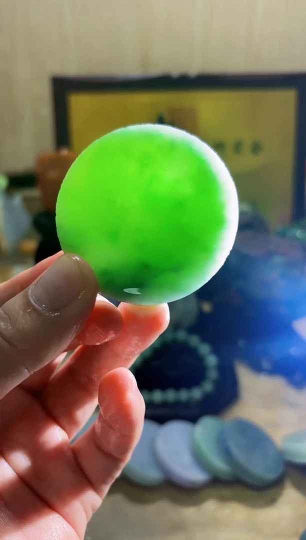 颈饰未镶嵌翡翠A货常星5286