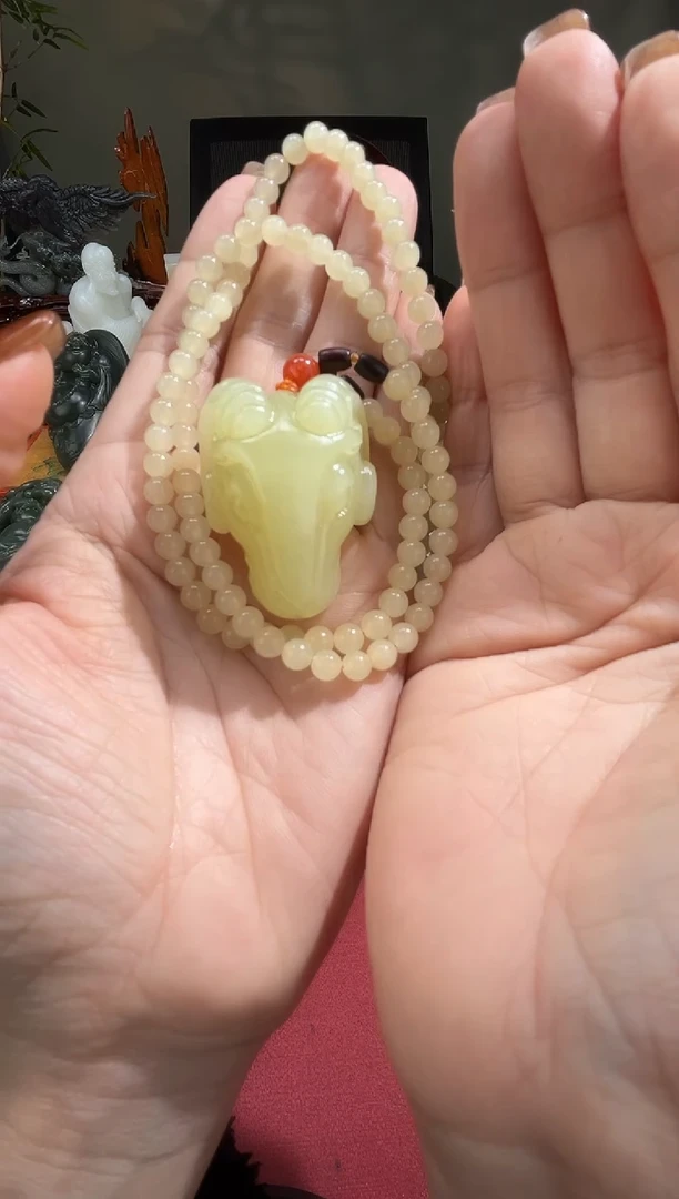 未镶嵌和田玉挂件和田玉羊31