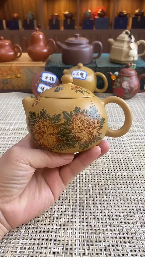 茶壶紫砂不退不换微瑕西施