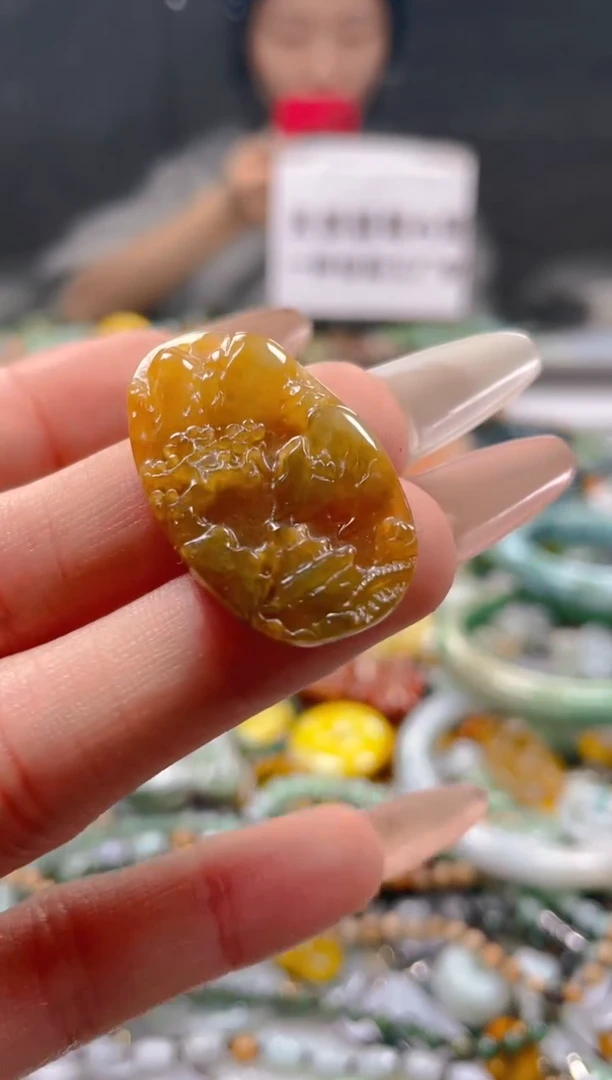 【闪购商品】翡翠颈饰未镶嵌/T/翡翠A货一图一物