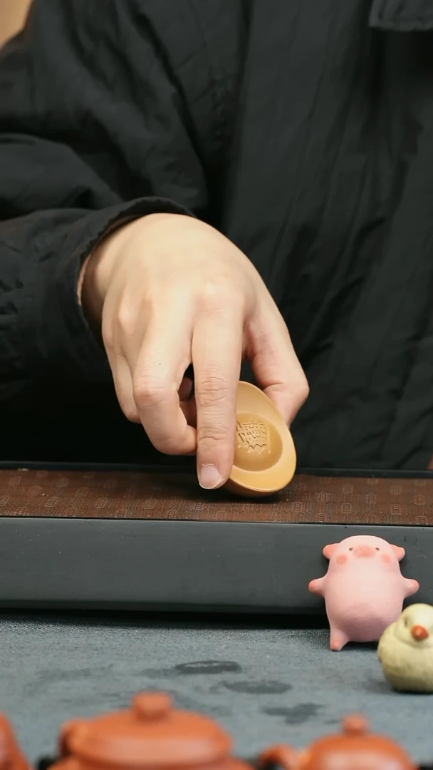 【闪购商品】紫砂茶壶茶宠-元宝