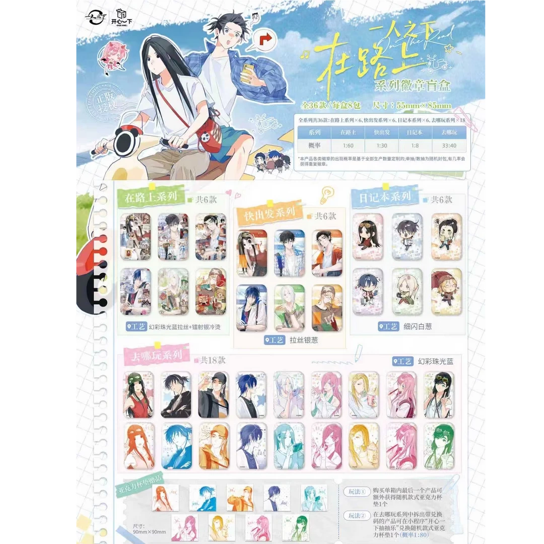 一人之下在路上系列趣味周边盲盒正版