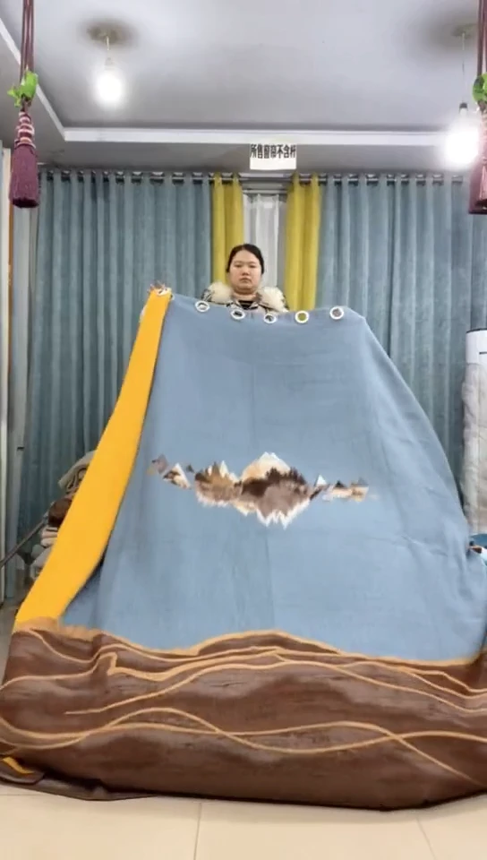 布成品窗帘     4.7*2.7