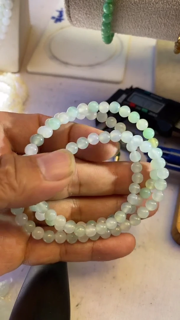 翡翠散珠天然翡翠