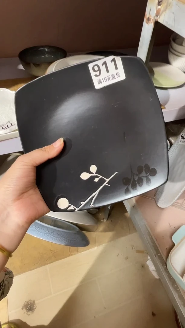 瓷微瑕（1个装）911盘子
