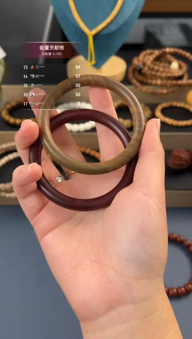 维腊木（绿檀）手串/手链叮当镯