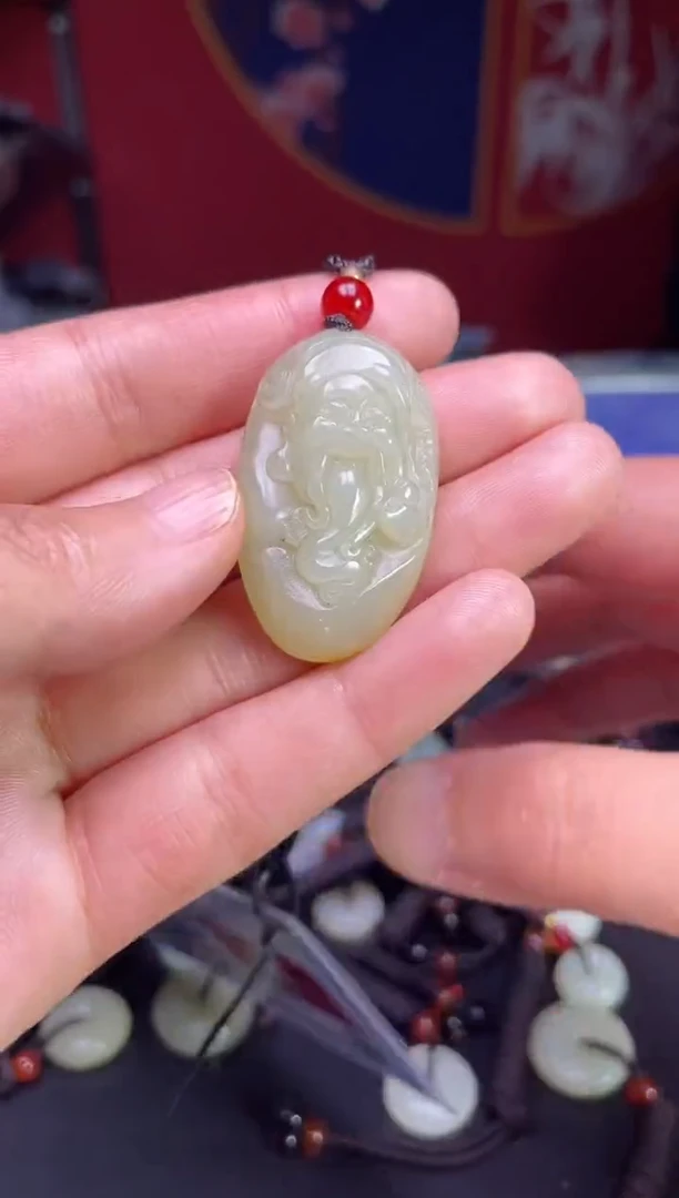 颈饰未镶嵌和田玉123