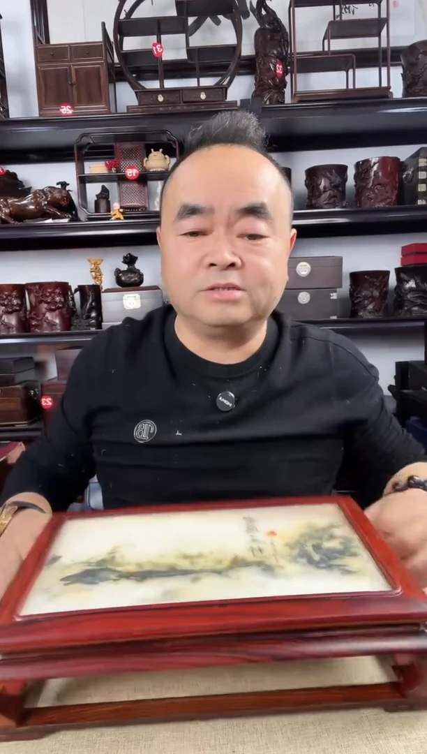 木老李红木工艺品949瑕疵