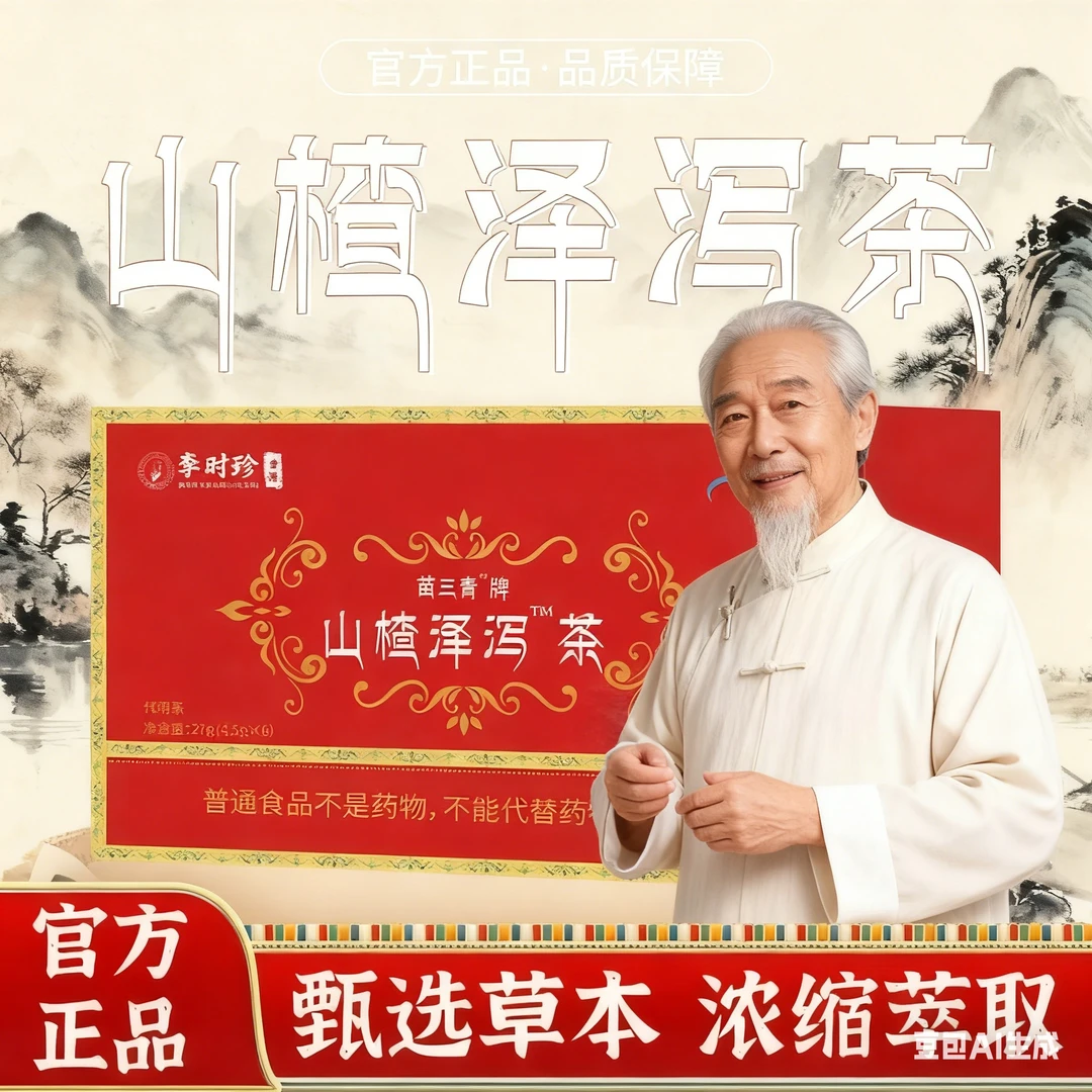 【官方正品】山楂泽泻茶搭宇妥元丹贡布苗三清草本荷叶萃取养生茶包