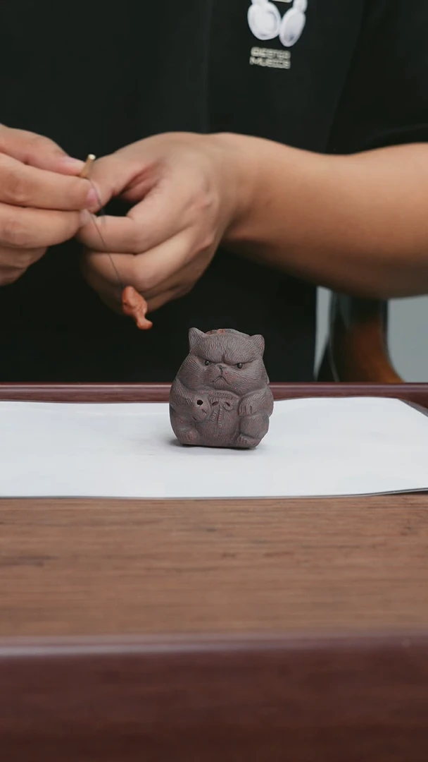 茶杯紫砂紫砂茶宠