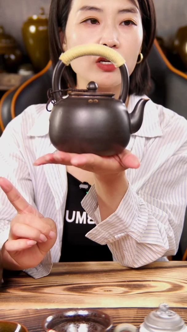 可明火烧制的干烧壶500cc