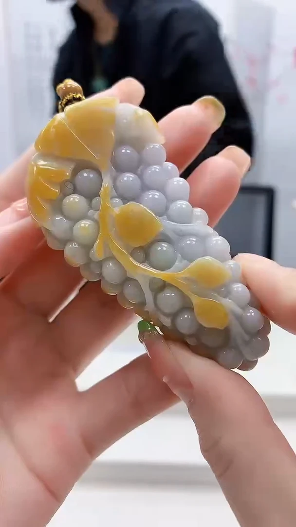 未镶嵌定制翡翠5159ry-毛货挂件108