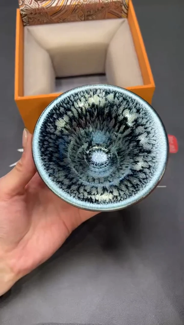 茶盏69@@建窑建盏主人杯