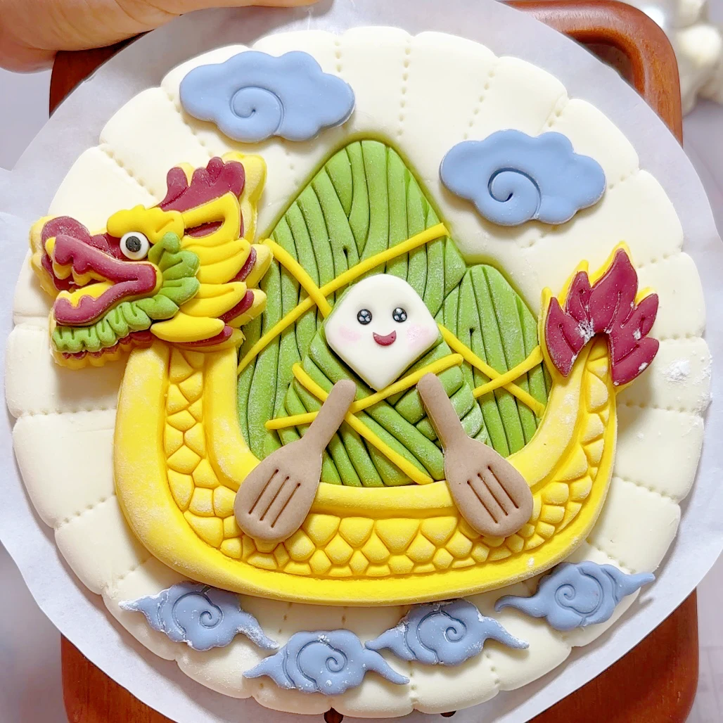 25款新款龙舟模具状元粽子卡通DIY手工造型工具