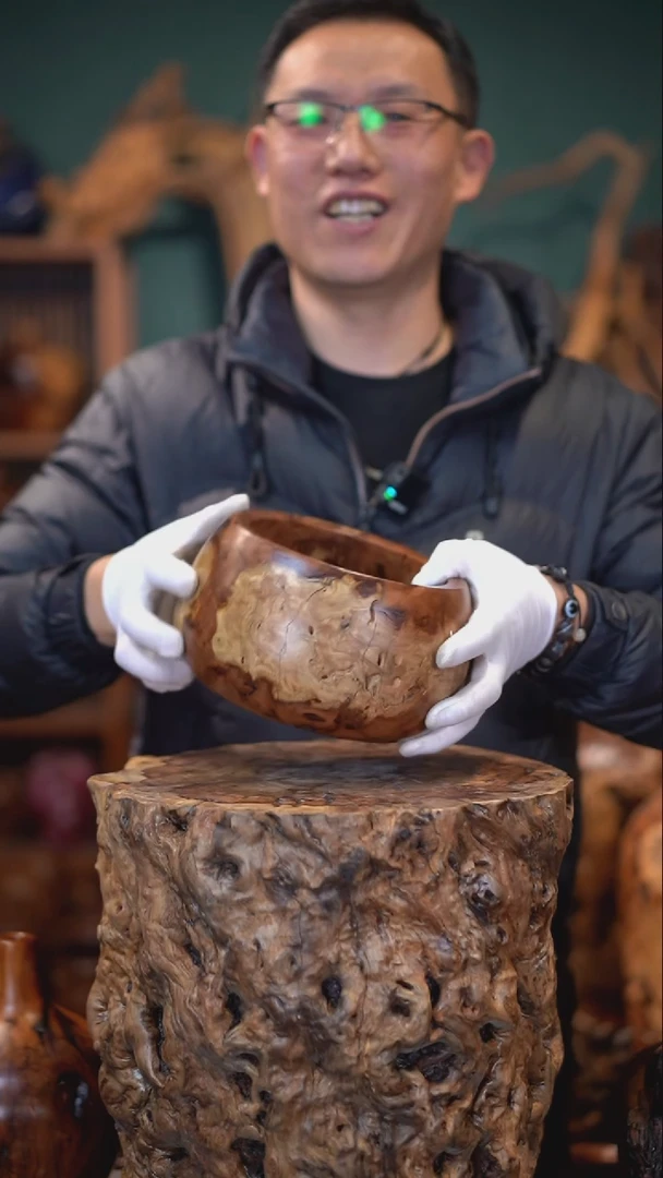 【闪购商品】枣木雷击枣木聚宝盆