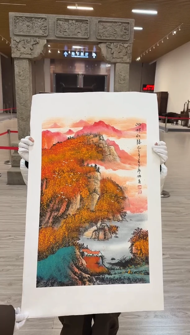 国画20赵隆轩美术馆李庆兴老师作品