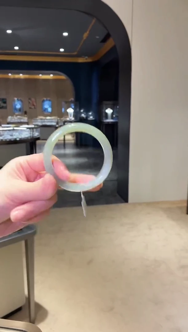 未镶嵌手镯和田玉47【】不退不换圈口53.3