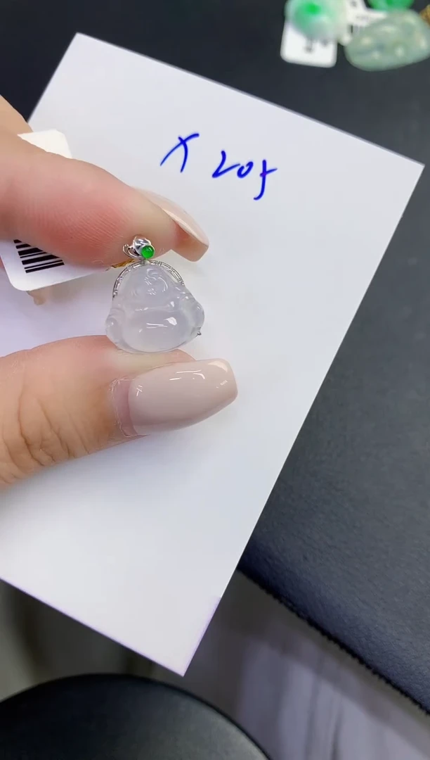 颈饰18K金镶嵌翡翠312231321312