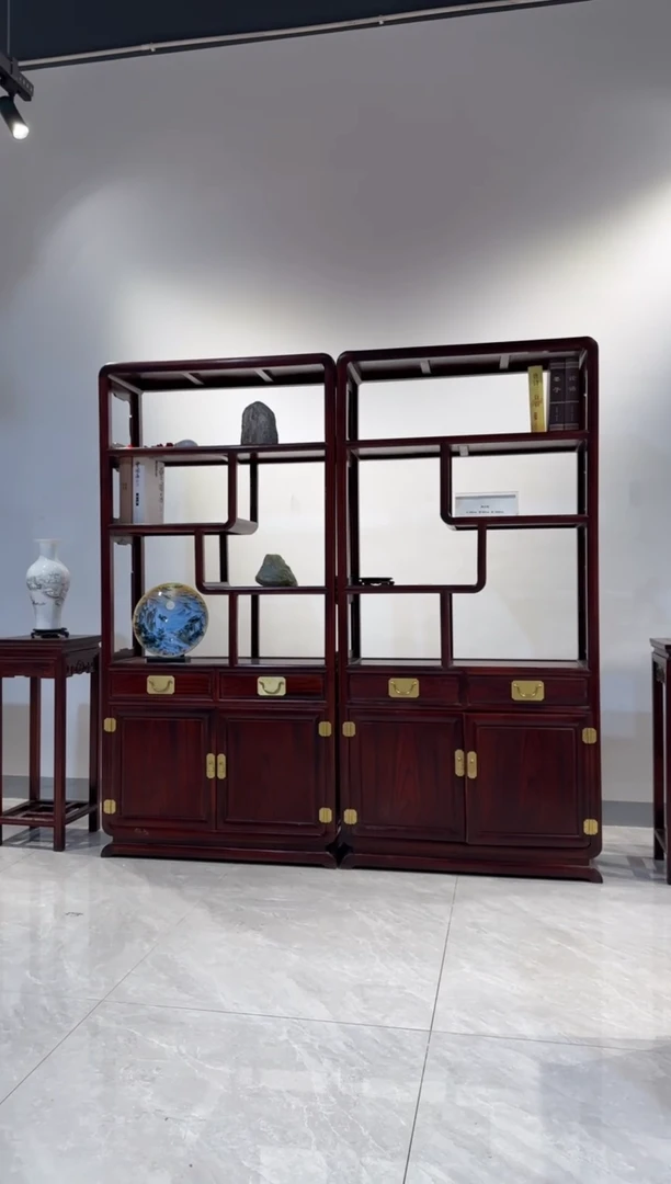 木（红木类）雨**华185高博古架1只