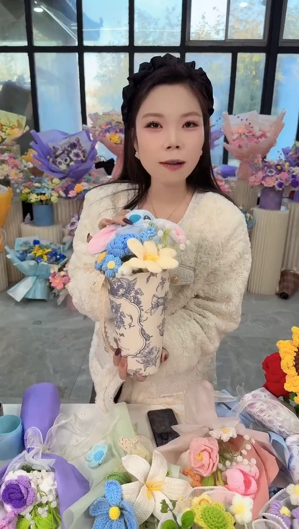 非遗手工定制花束，孤品清仓！