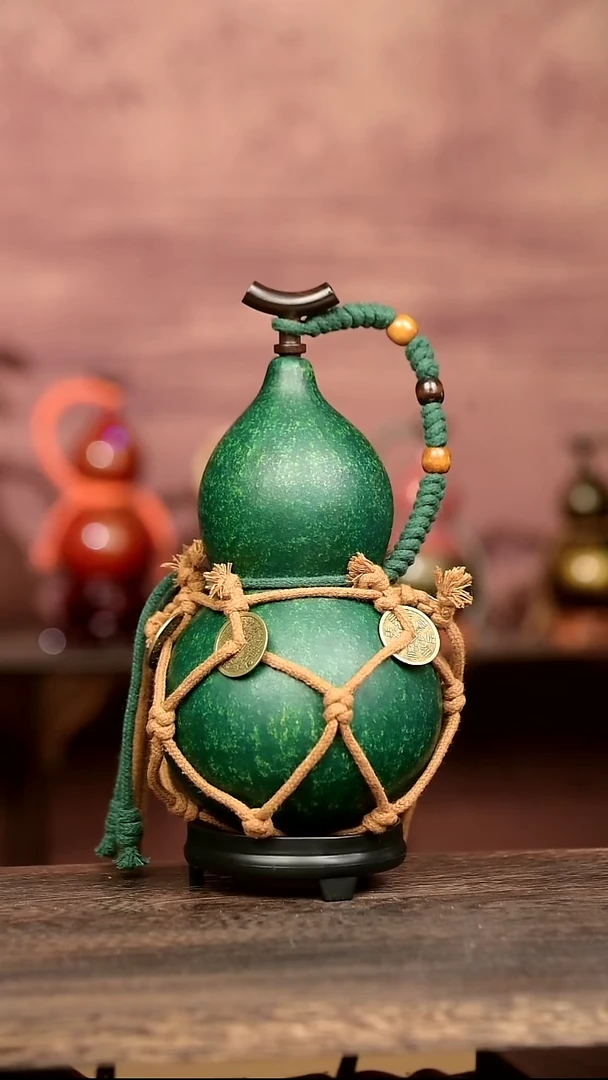 808号中药煮色  大漆葫芦水壶/酒壶 一物一拍