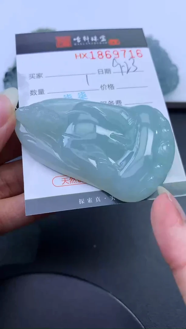 未镶嵌挂件翡翠哈轩 挂件1
