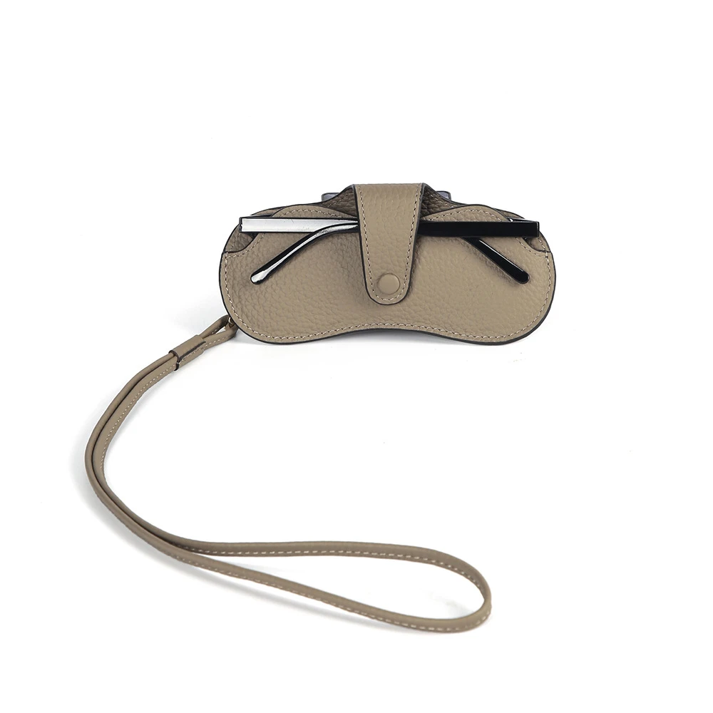 简约高级便携抗压眼镜包男女通用可挂脖款